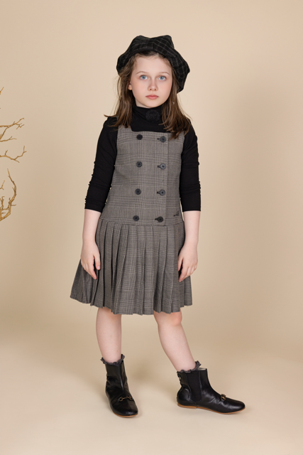 Raven Low Contrast Plaid Jumper