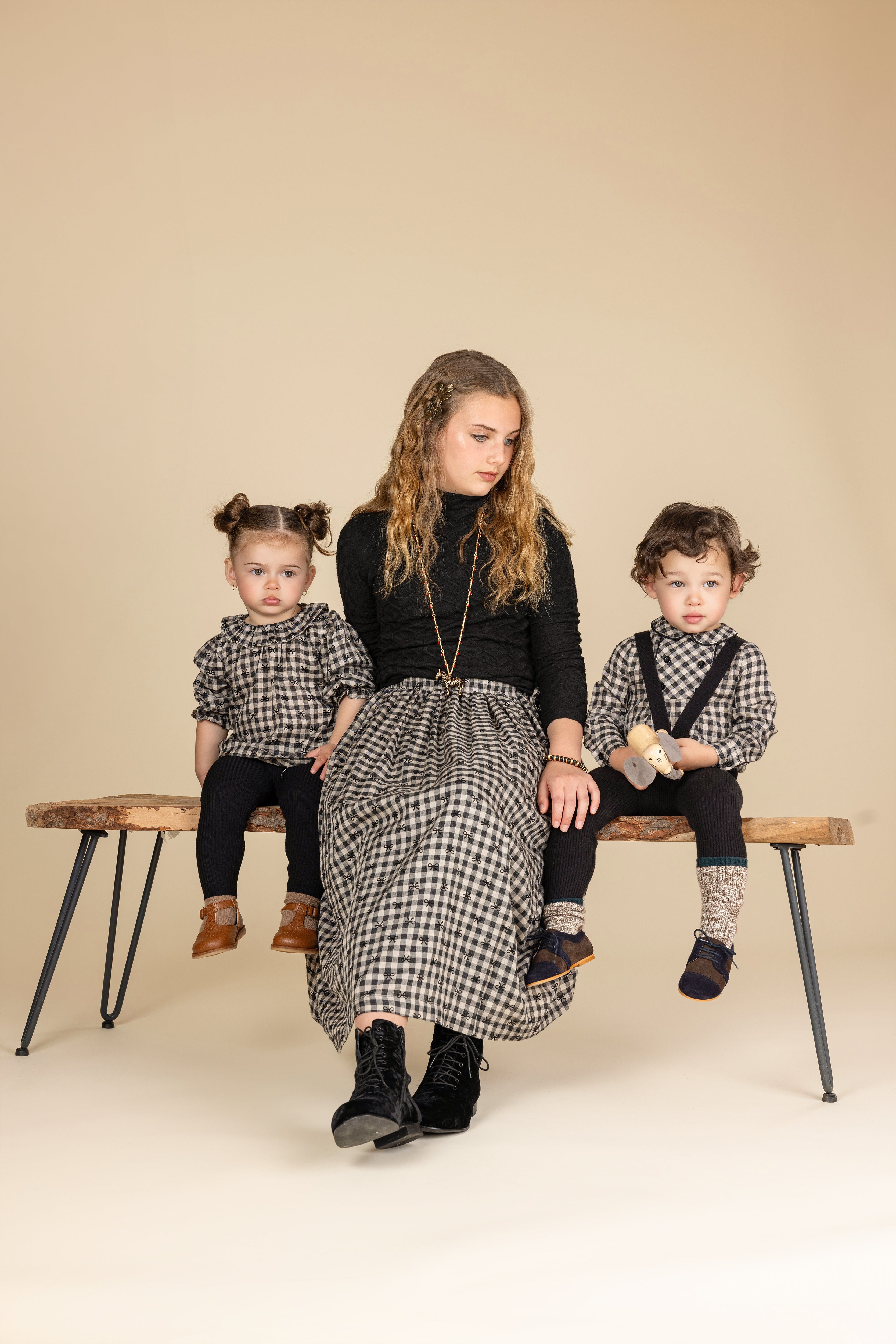 Sherry Checked Baby Boy Shirt