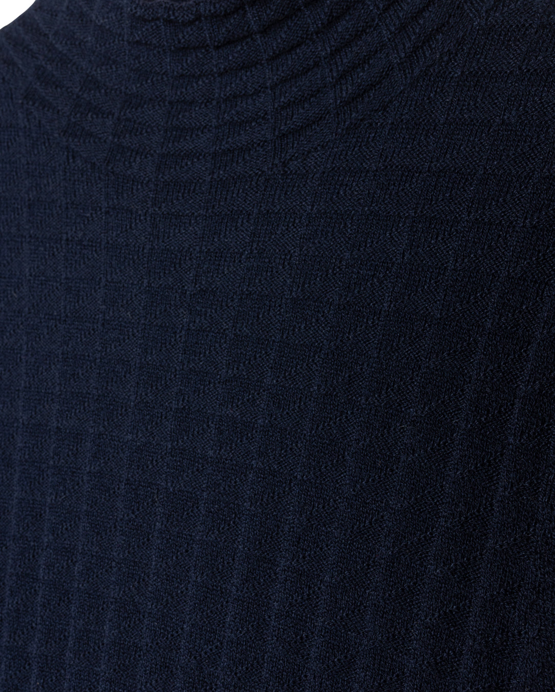 Delray Textured Knit Sleevless Mock Neck