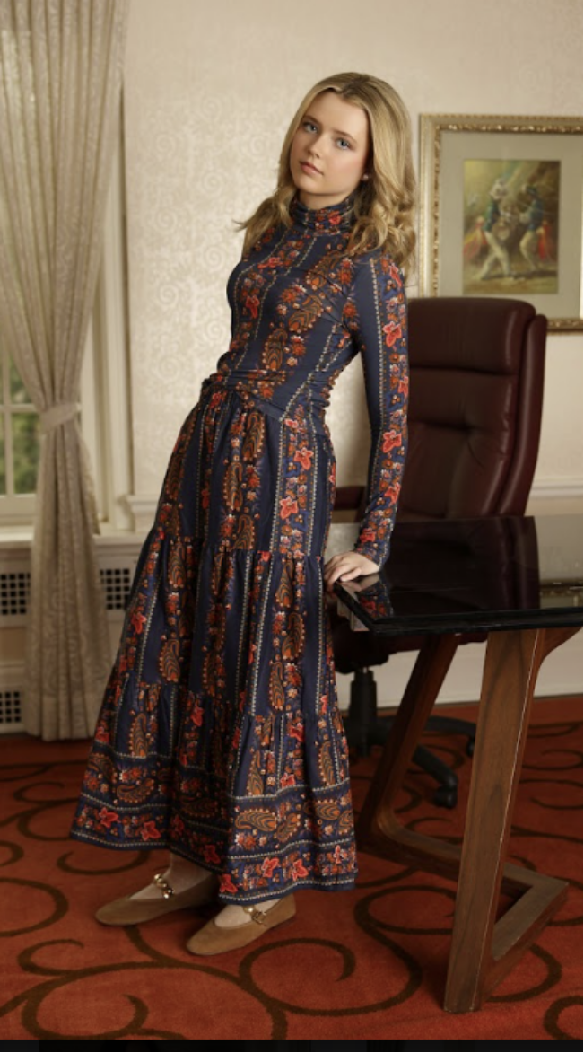 Suzie Printed Tiered Skirt