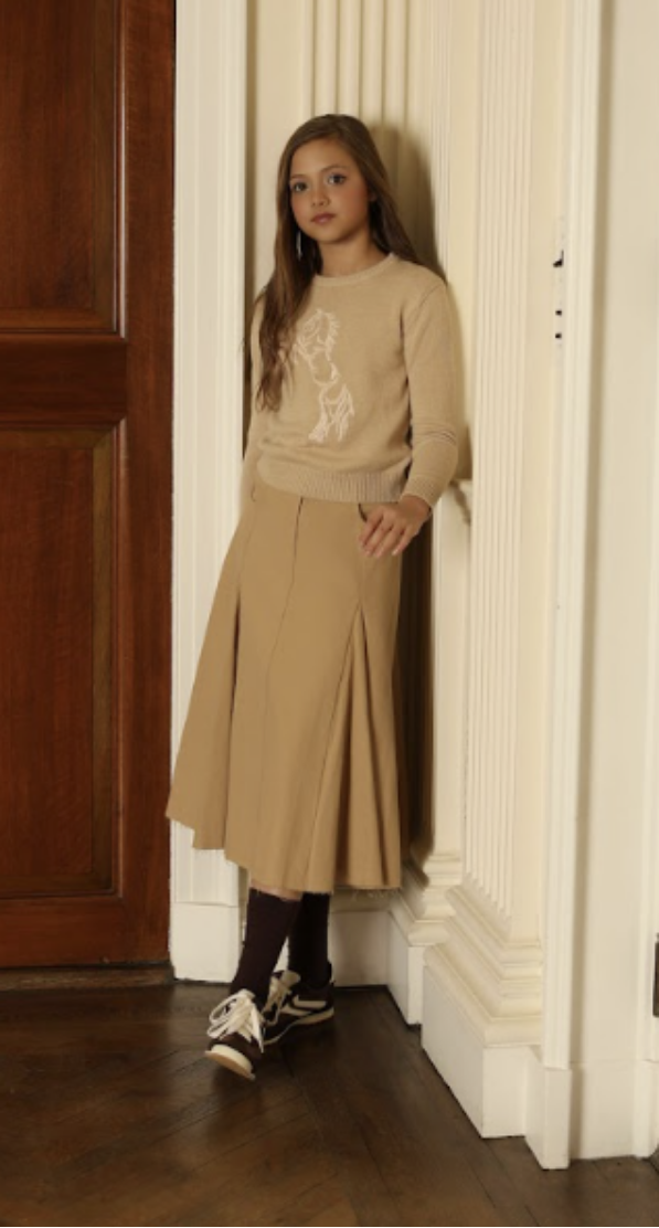 Dante Canvas A line Skirt