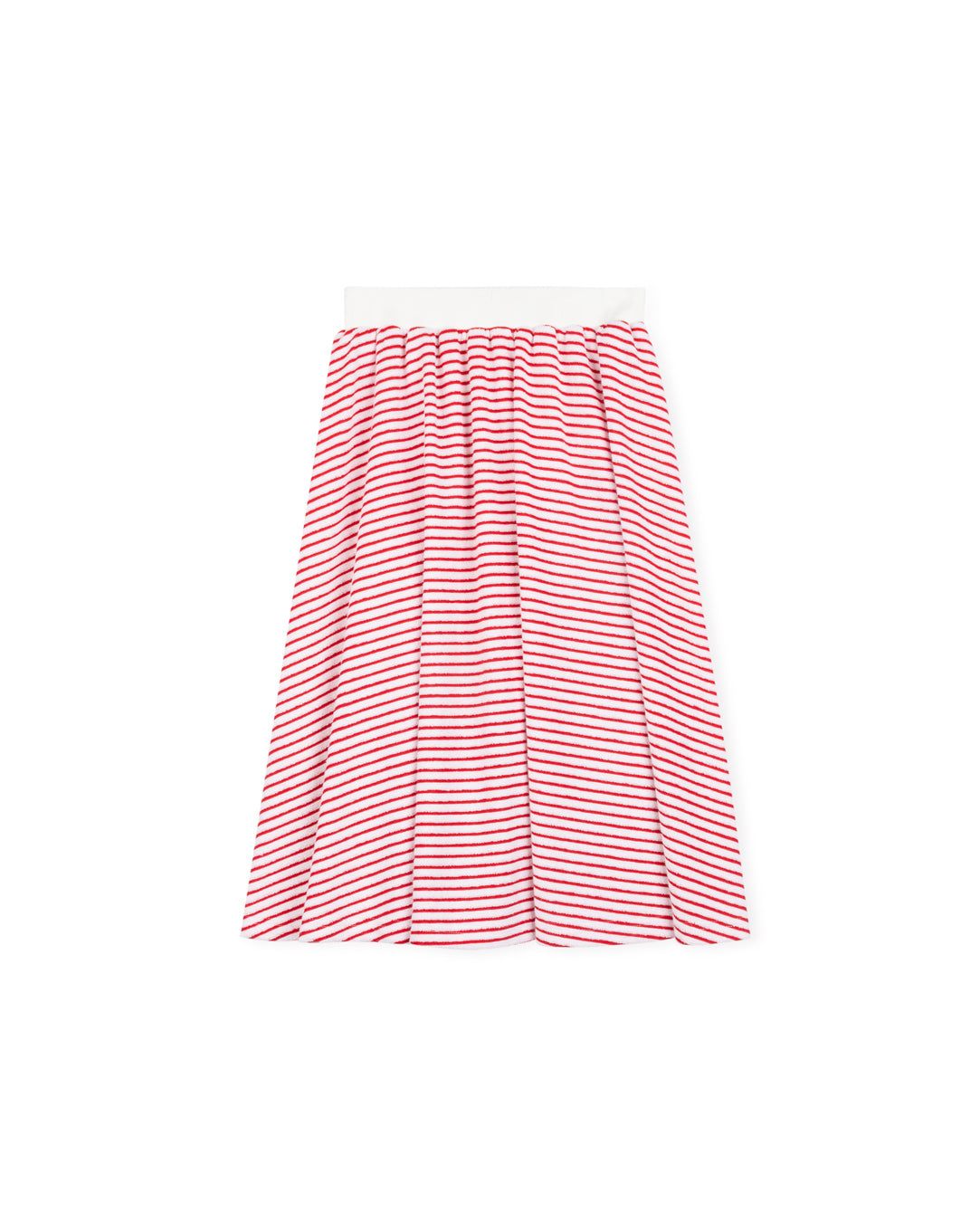 Hedge - Striped Terry Flare Skirt