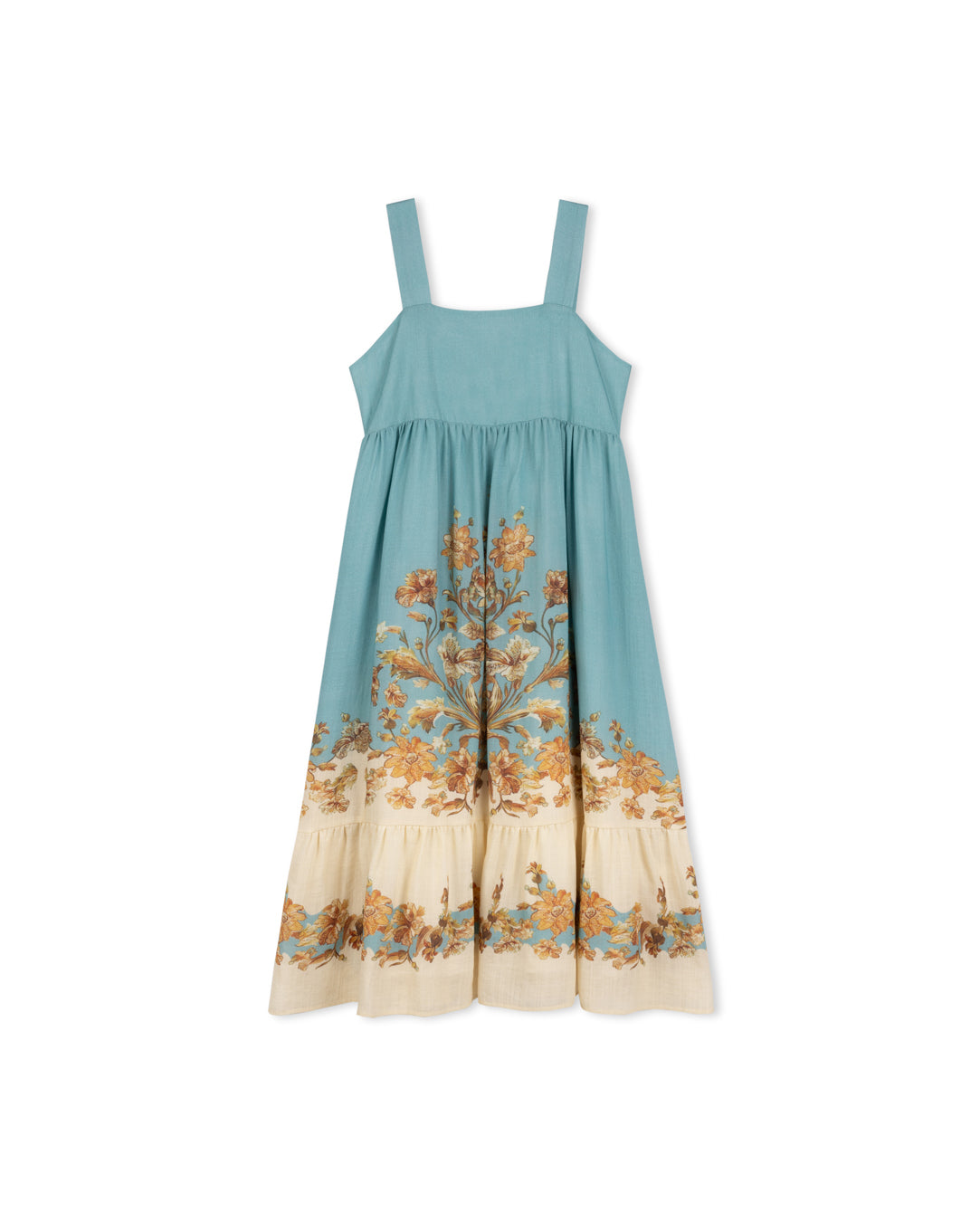 Floral Printed Linen Jumper