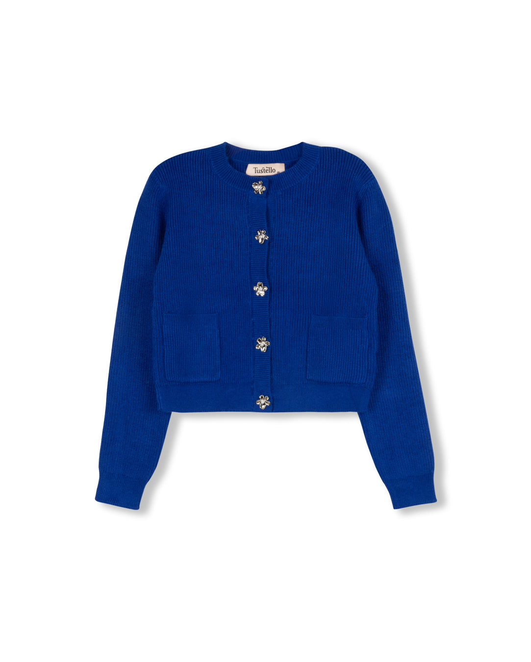 Blason Flower Button Cardigan