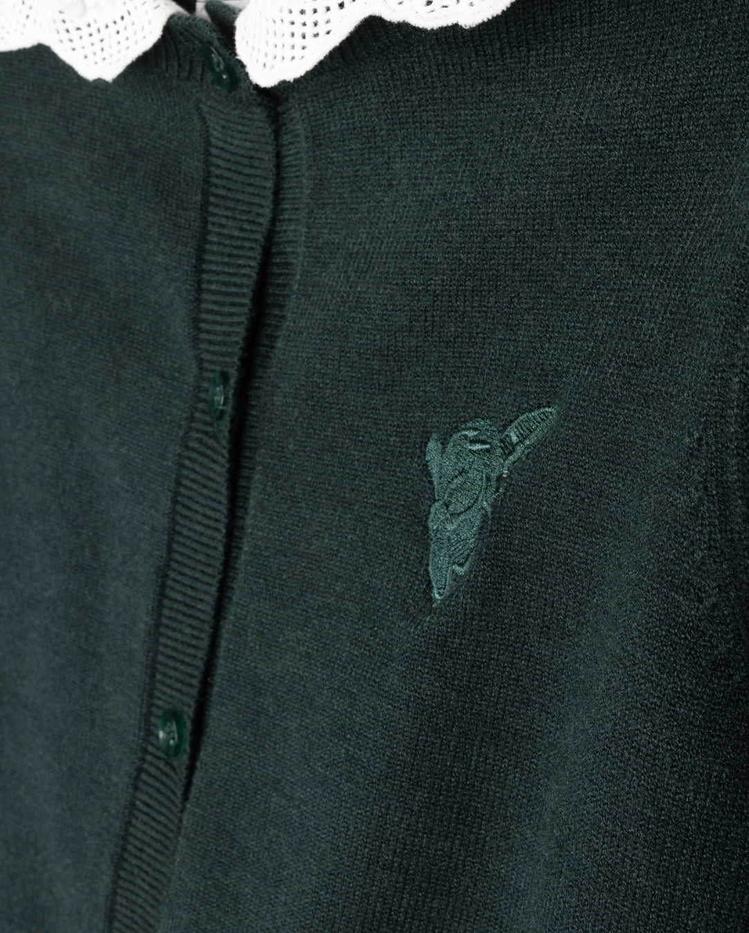 Diana Ruffle Collar Cardigan