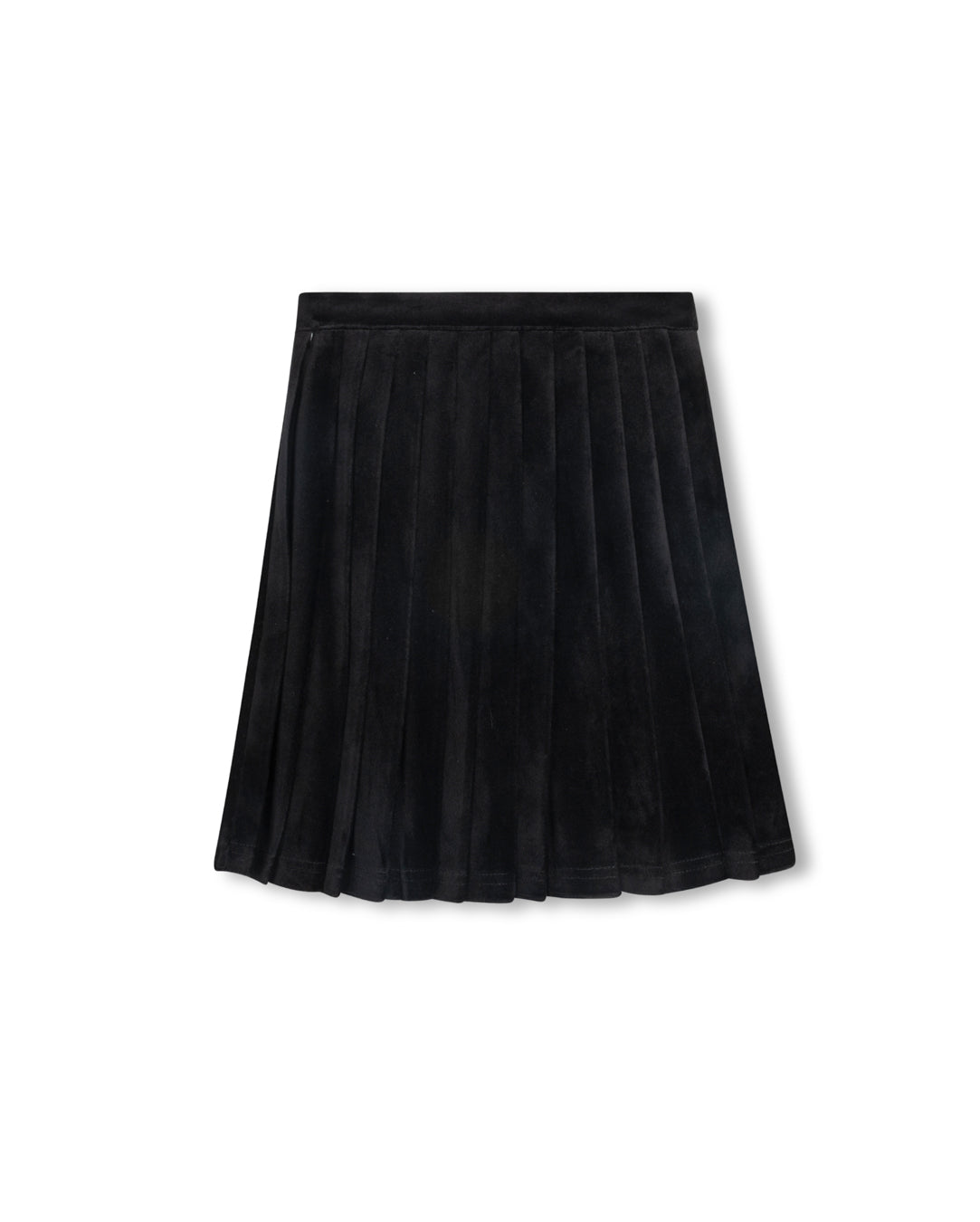 Spade Velvet Pleat Skirt