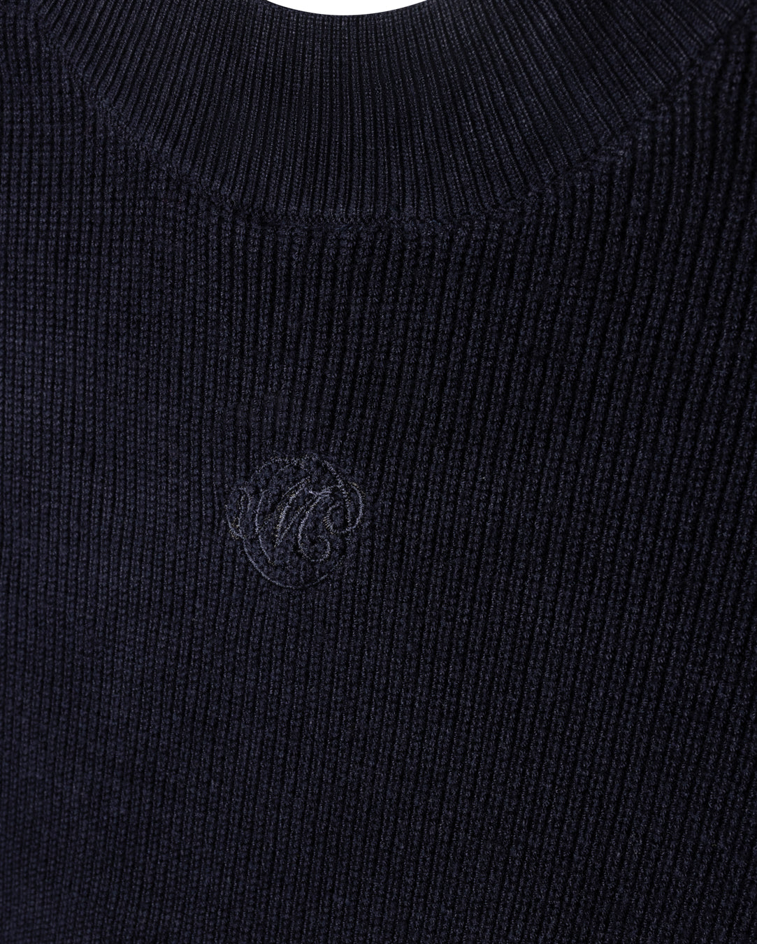 Marley Ruffle Knit Mock Neck