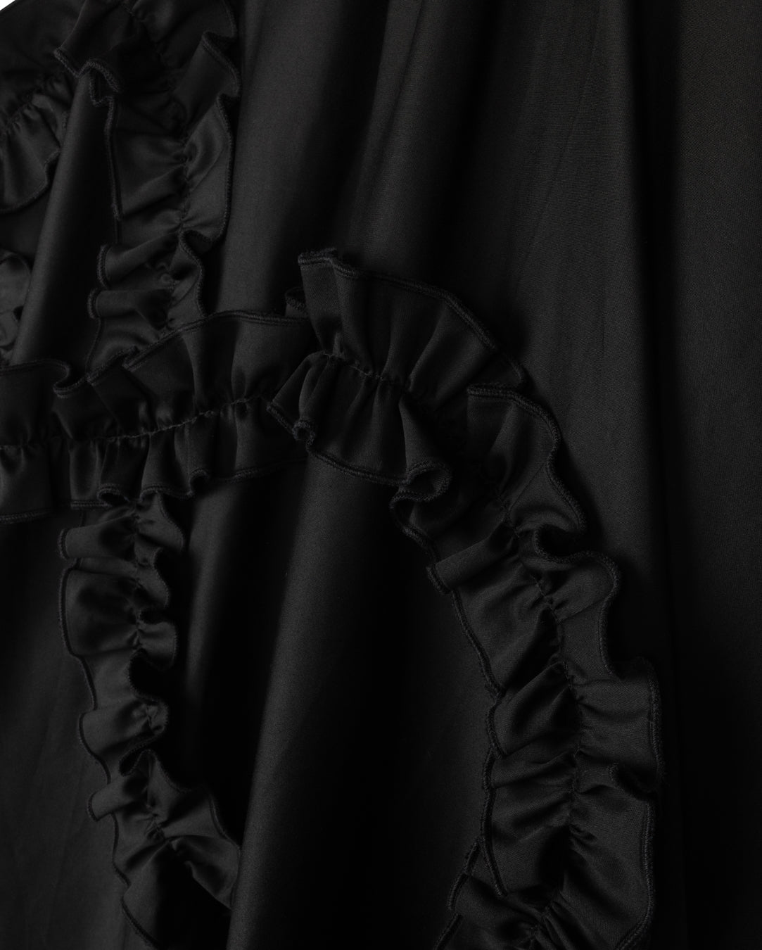 Swiss Poplin Ruffle Detail Skirt