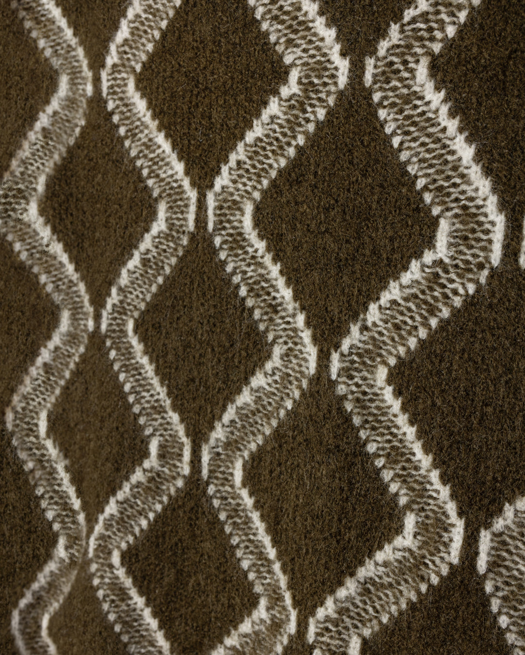 Knit Argyle Sweater