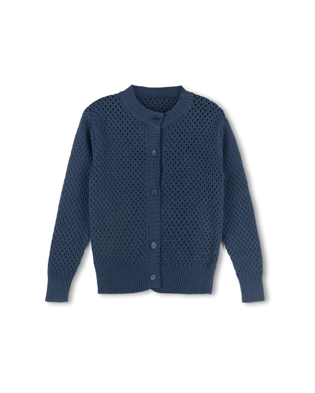 Big Pointelle Knit Holy Cardigan