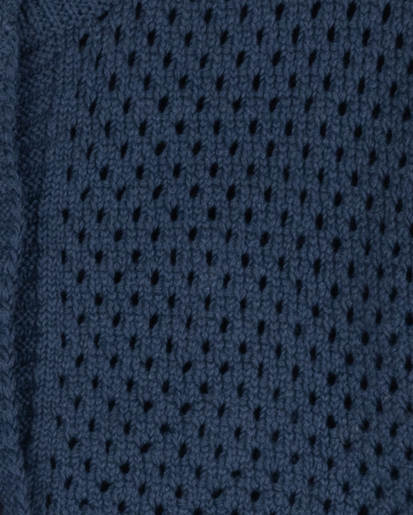 Big Pointelle Knit Holy Cardigan