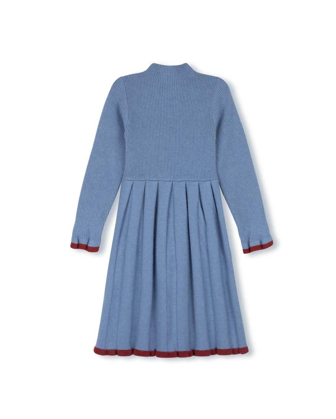 Contrast Colored Knit Dress