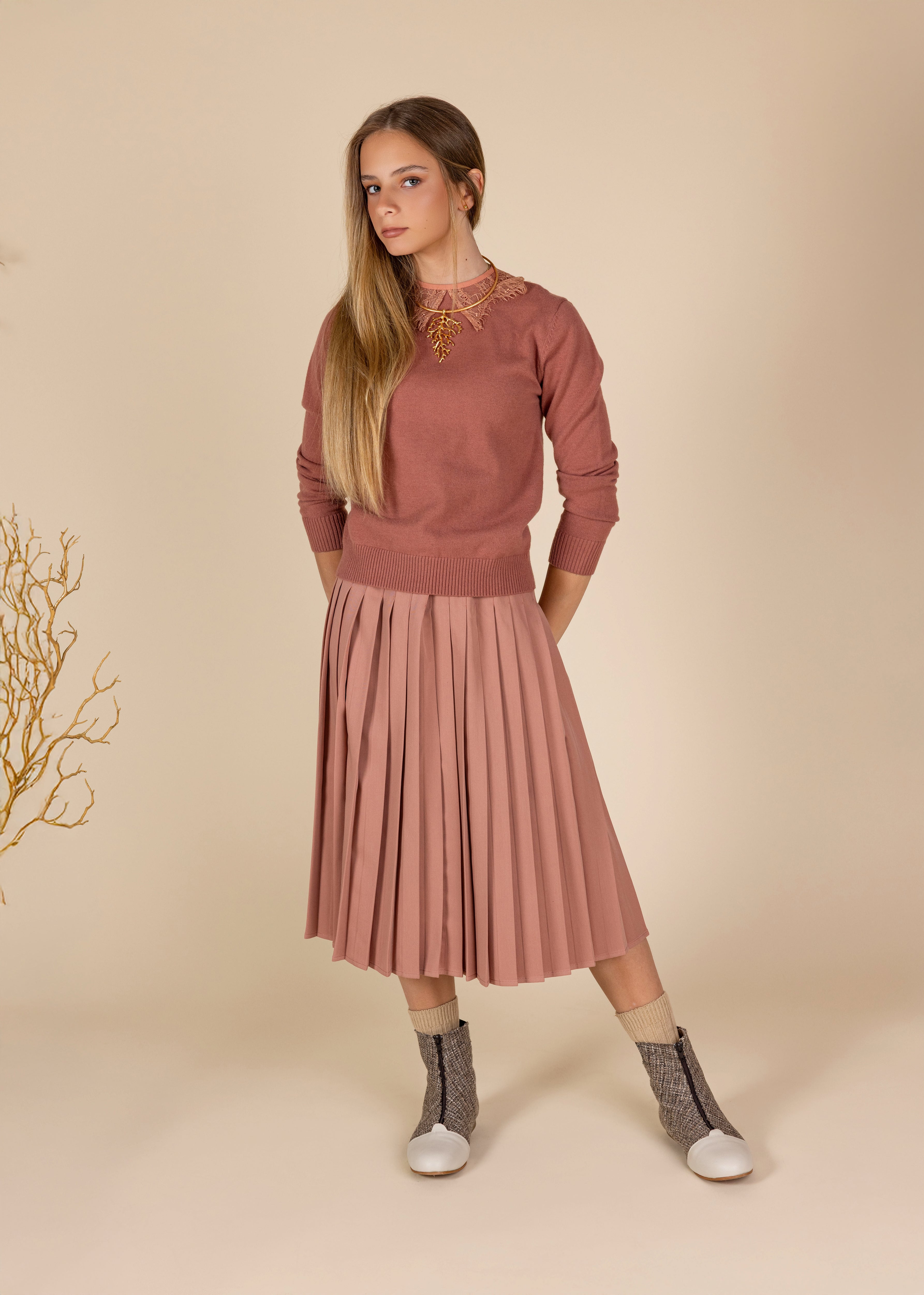 Brinley Pleated Skirt