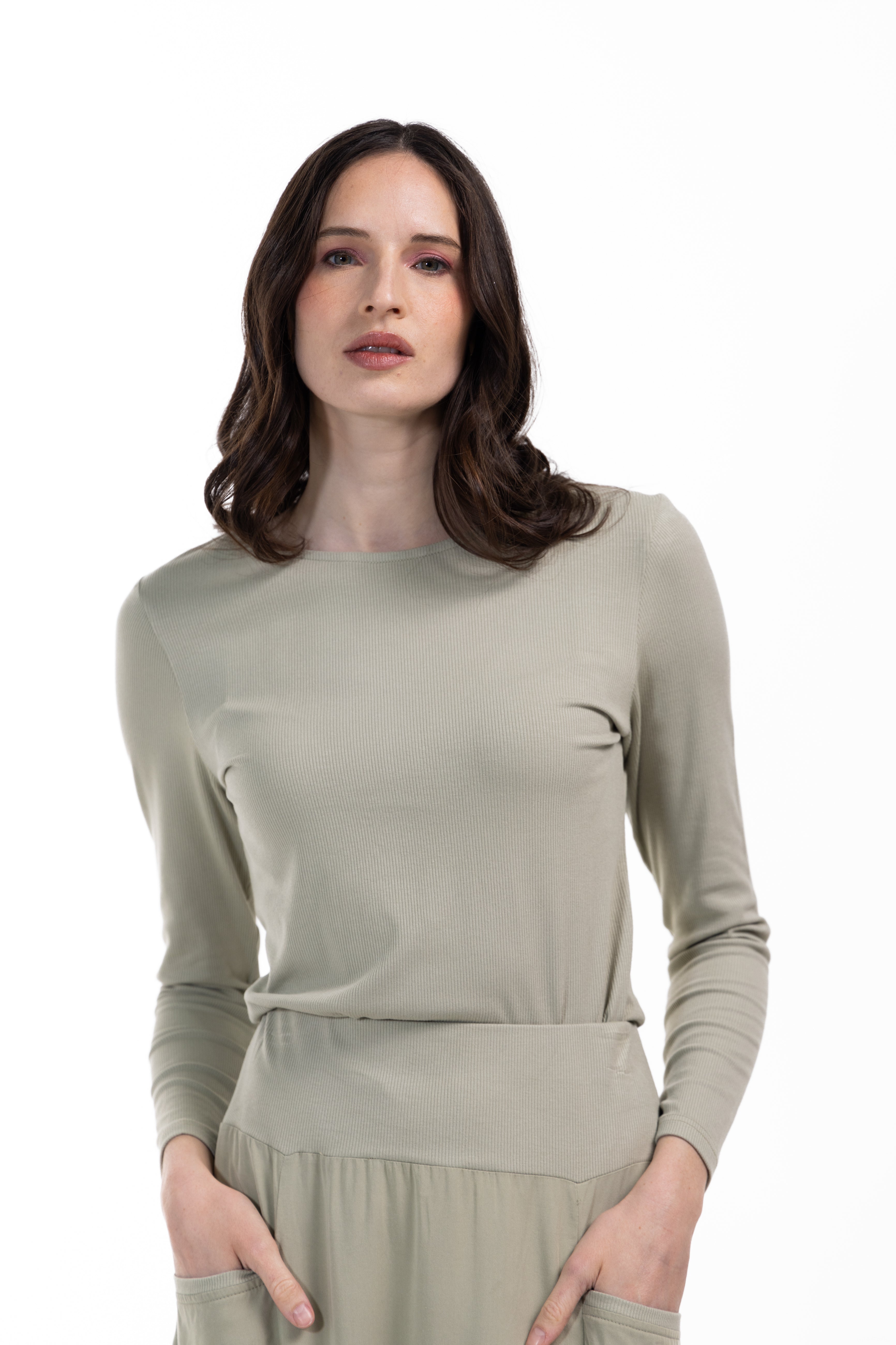 Bittern Ribbed Tee