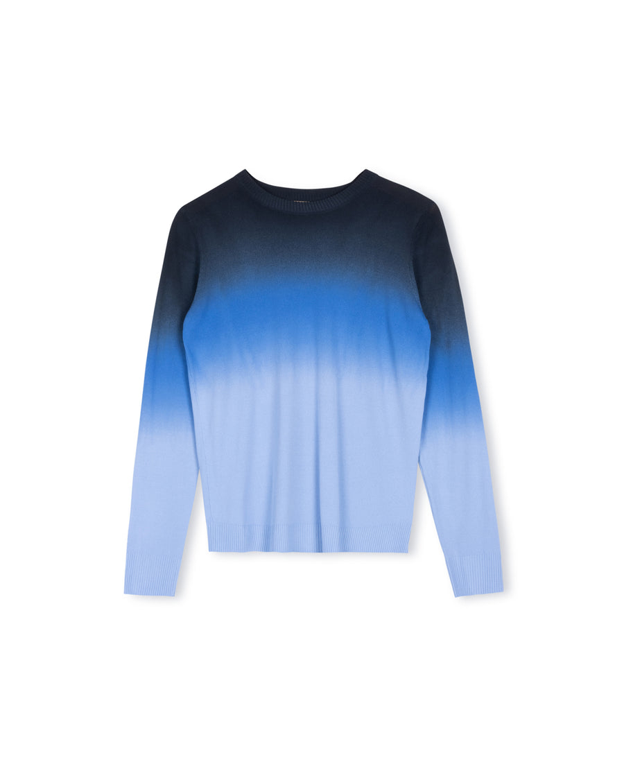 Ombre Knit Crew Neck
