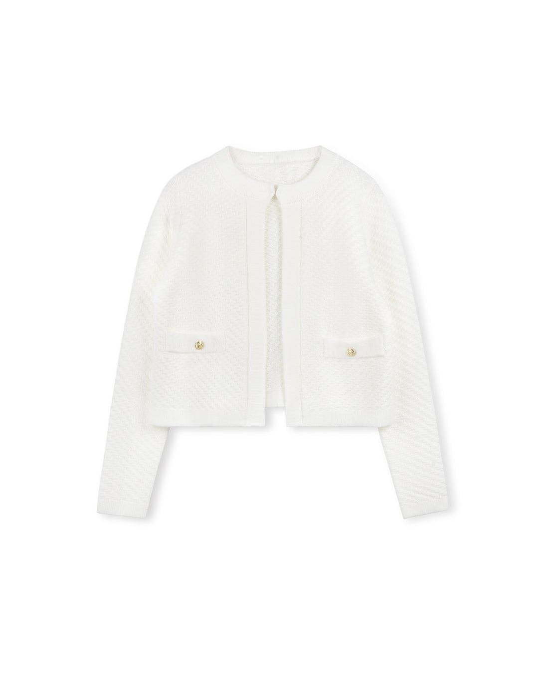 Decorative Knit Cardigan