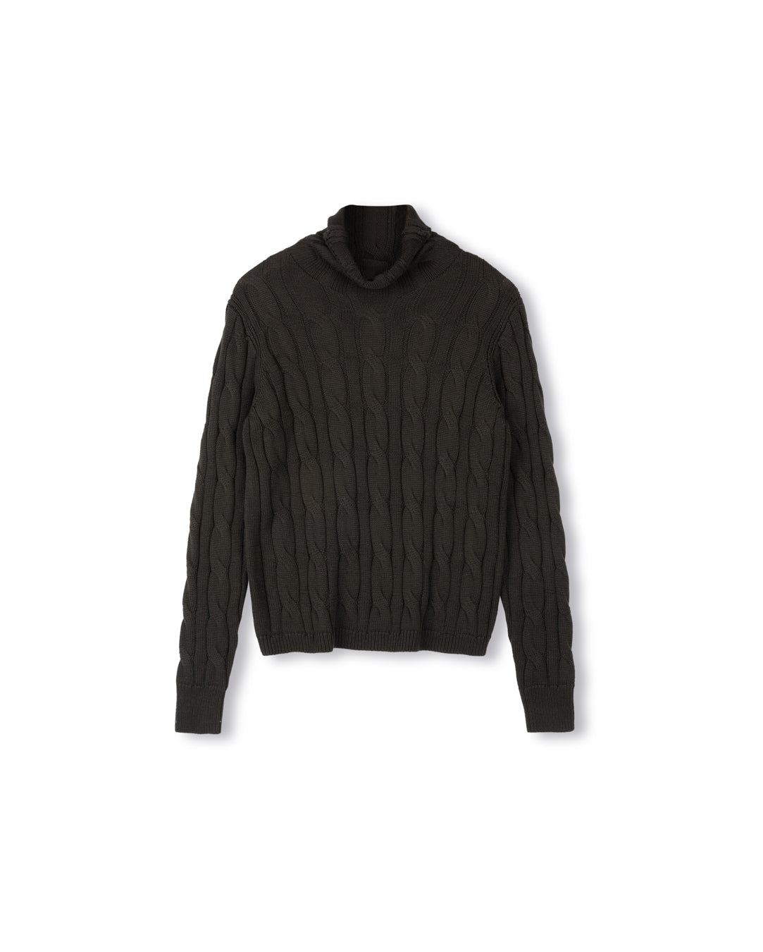 Wide Cable Knit Sweater
