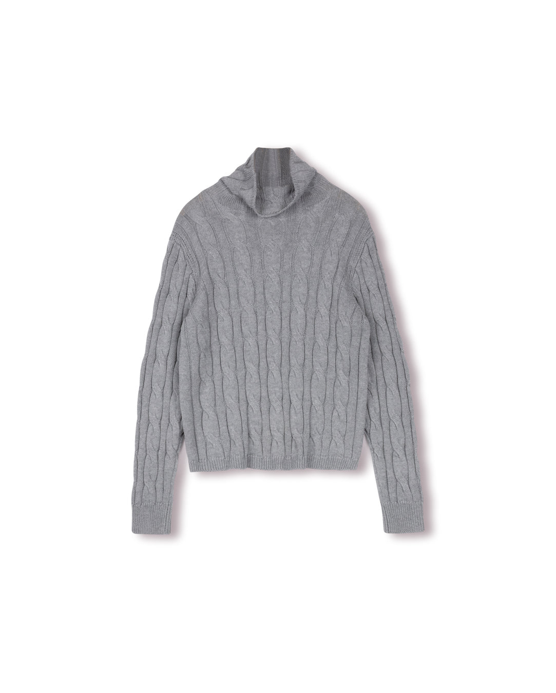 Wide Cable Knit Sweater