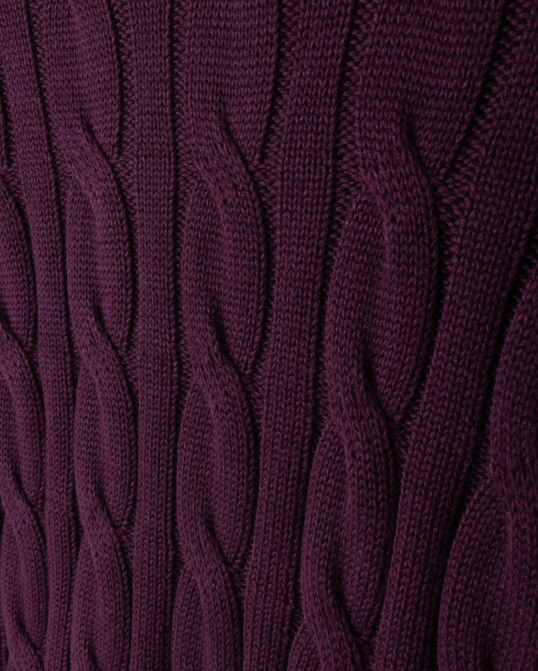 Wide Cable Knit Sweater