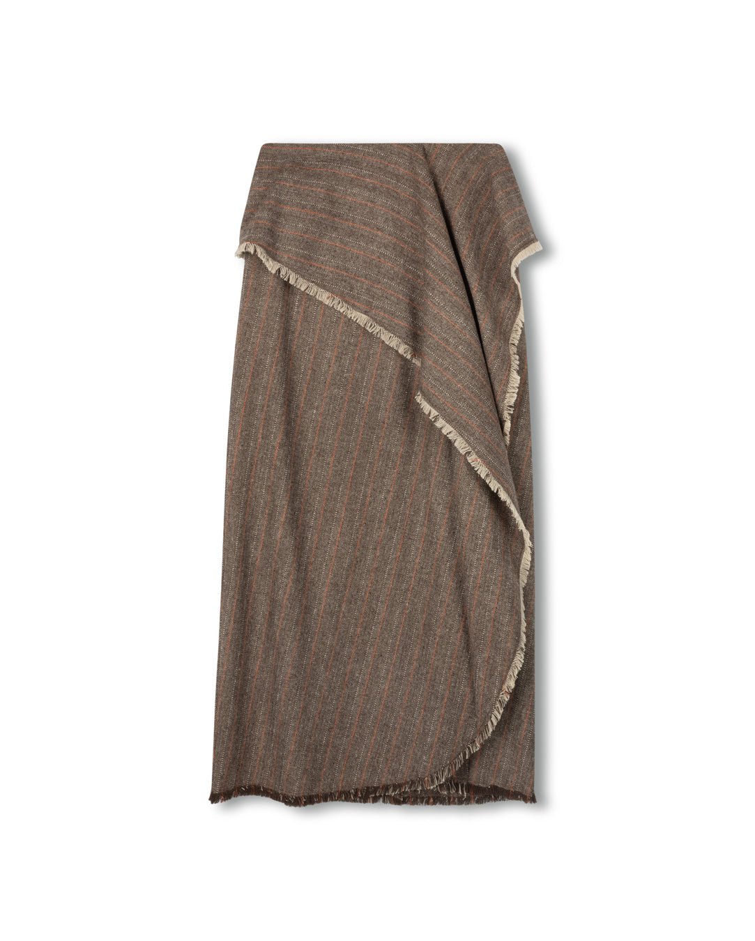 Tweed Herringbone Skirt