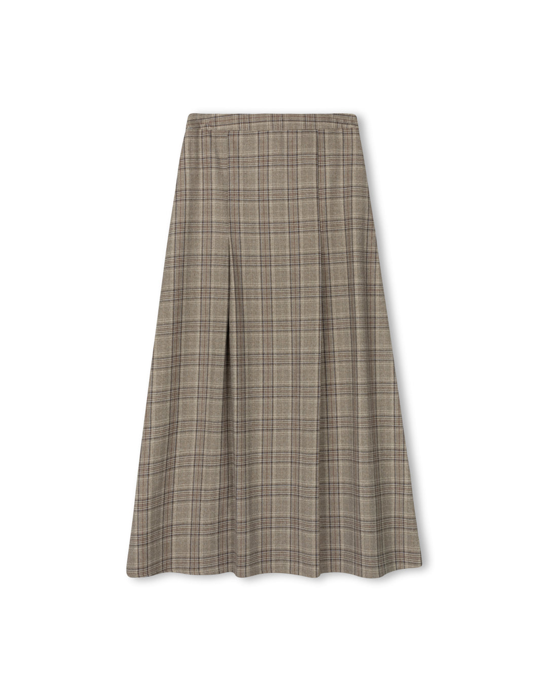 Bluets Wool Plaid Skirt