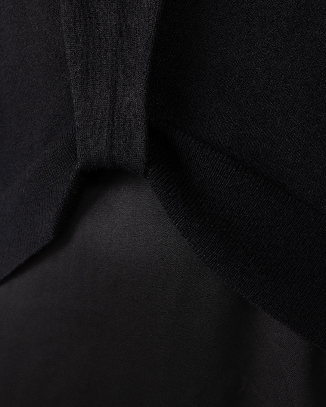 Knit And Silk Dress