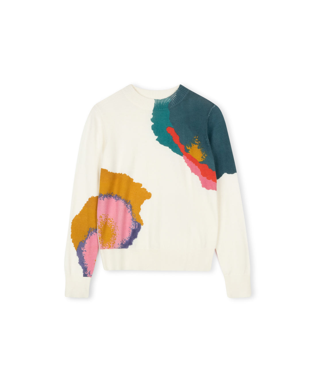 Knit Splattered Top