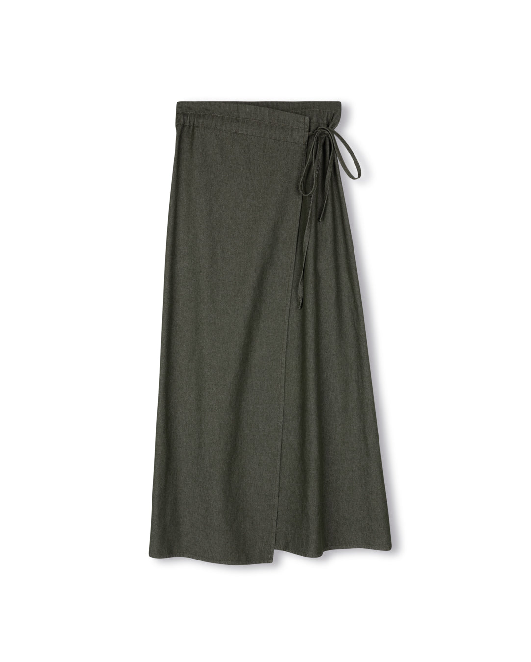 Alepat Wrap Denim Skirt