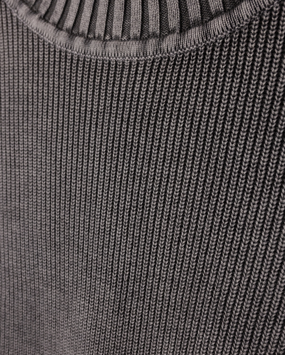 Denim Wash Knit Top