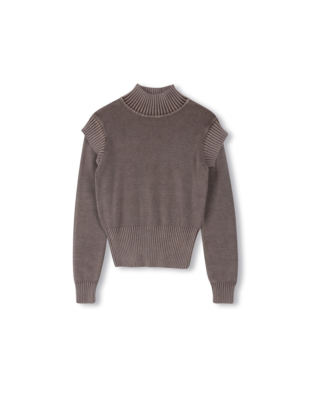 Denim Wash Knit Top