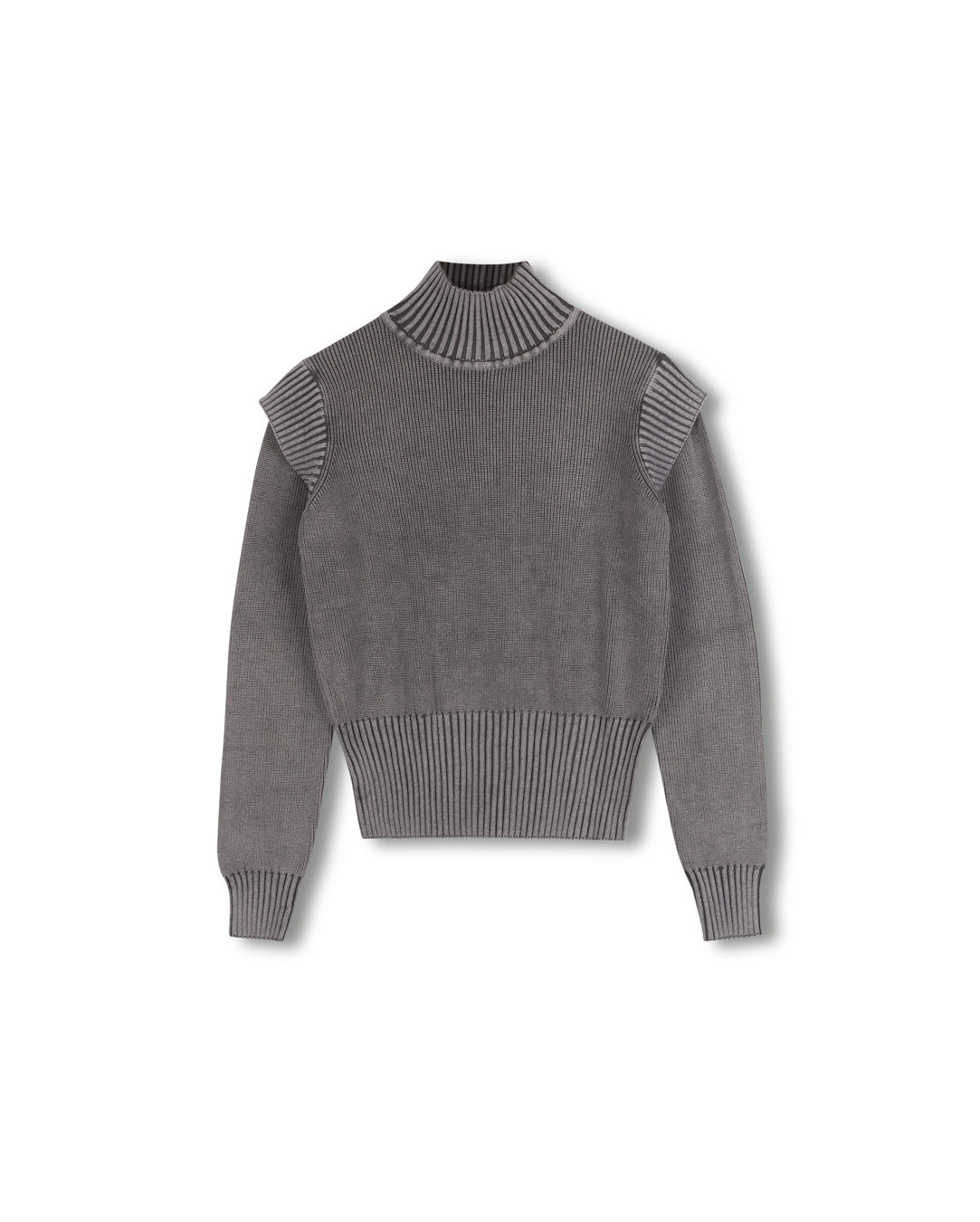 Denim Wash Knit Top