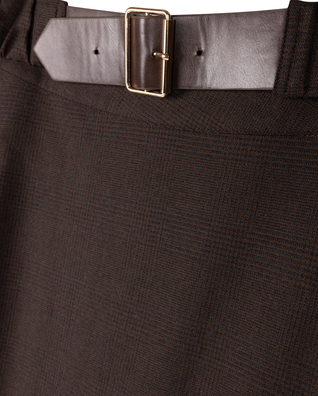 Elastic Belt Waisted Skirt