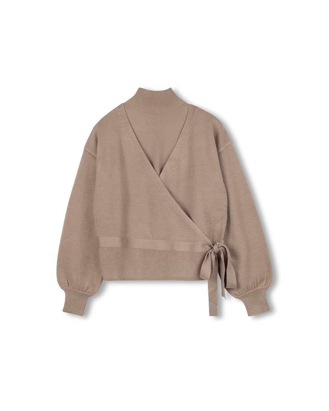 Charta Side Tie Cardigan