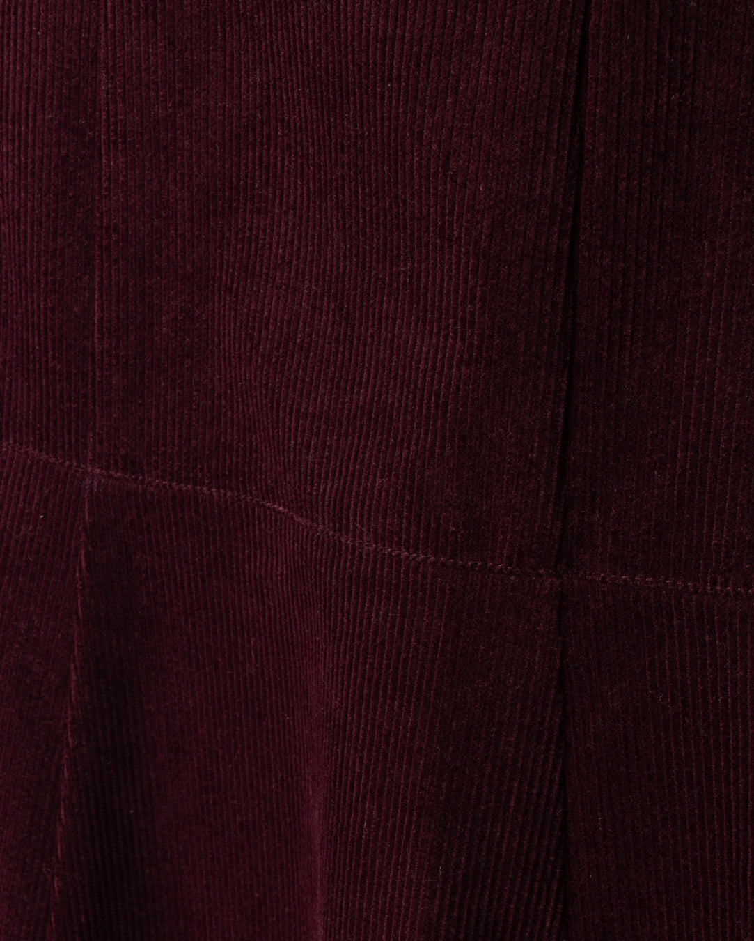 Corduroy Yolk Skirt