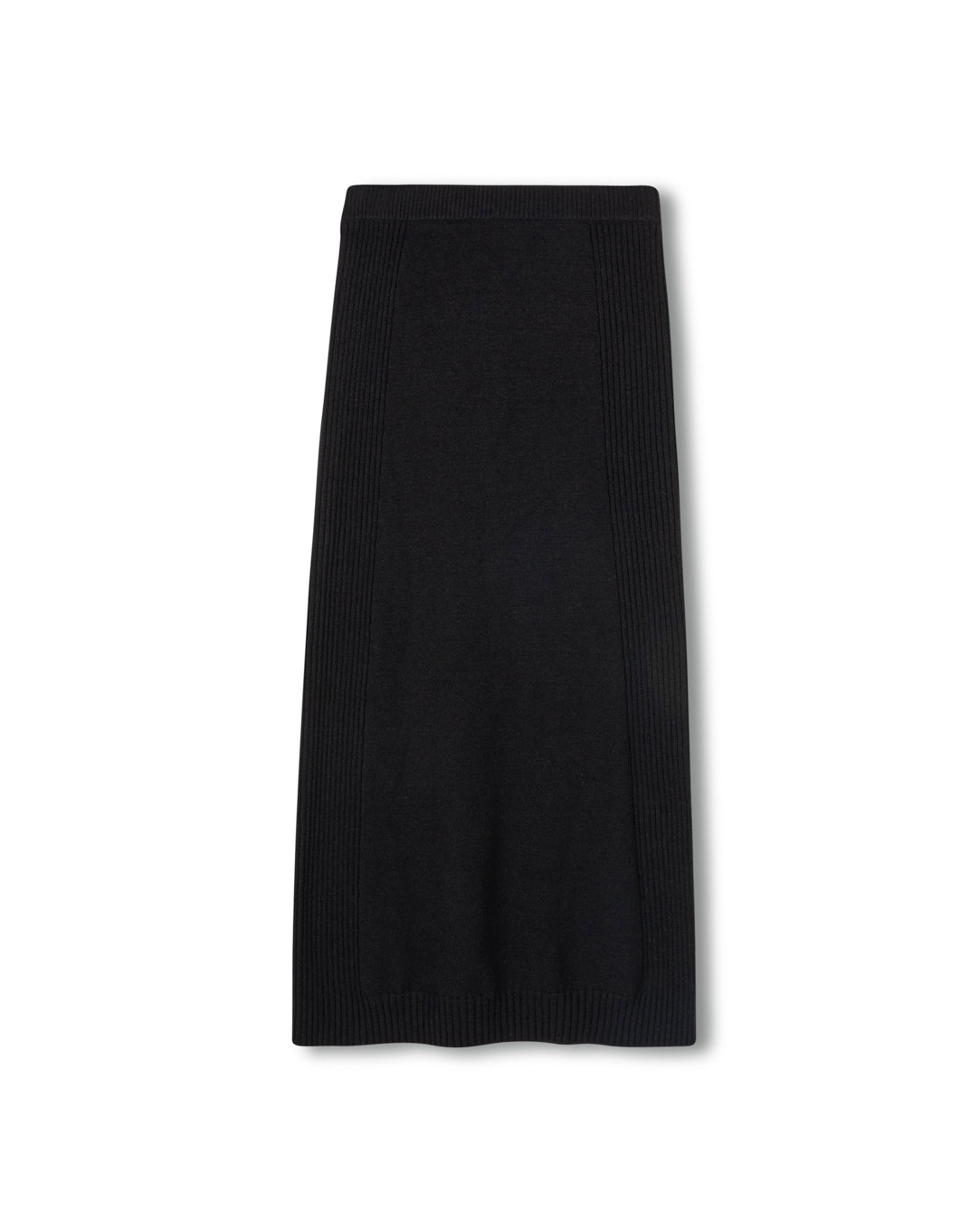 Cleek Rib And Knit Skirt