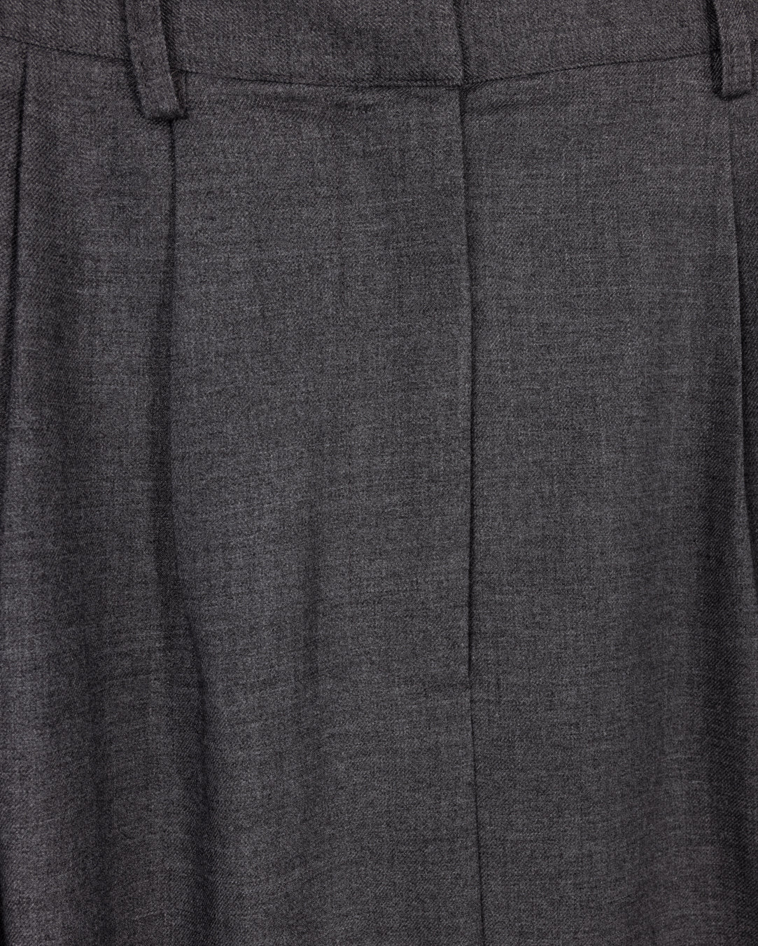 Wool Pleat Maxi Skirt