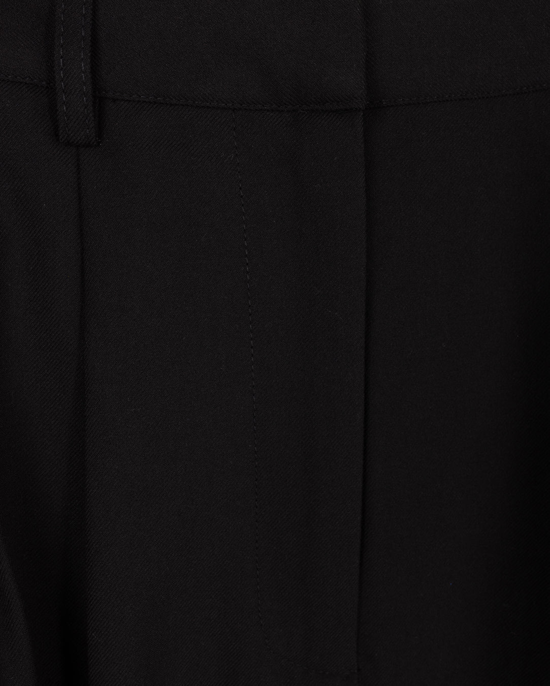Wool Pleat Maxi Skirt