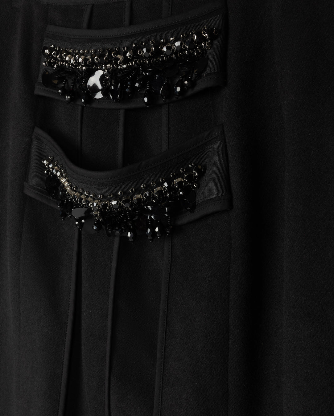 Side Beaded Deatiled Skirt