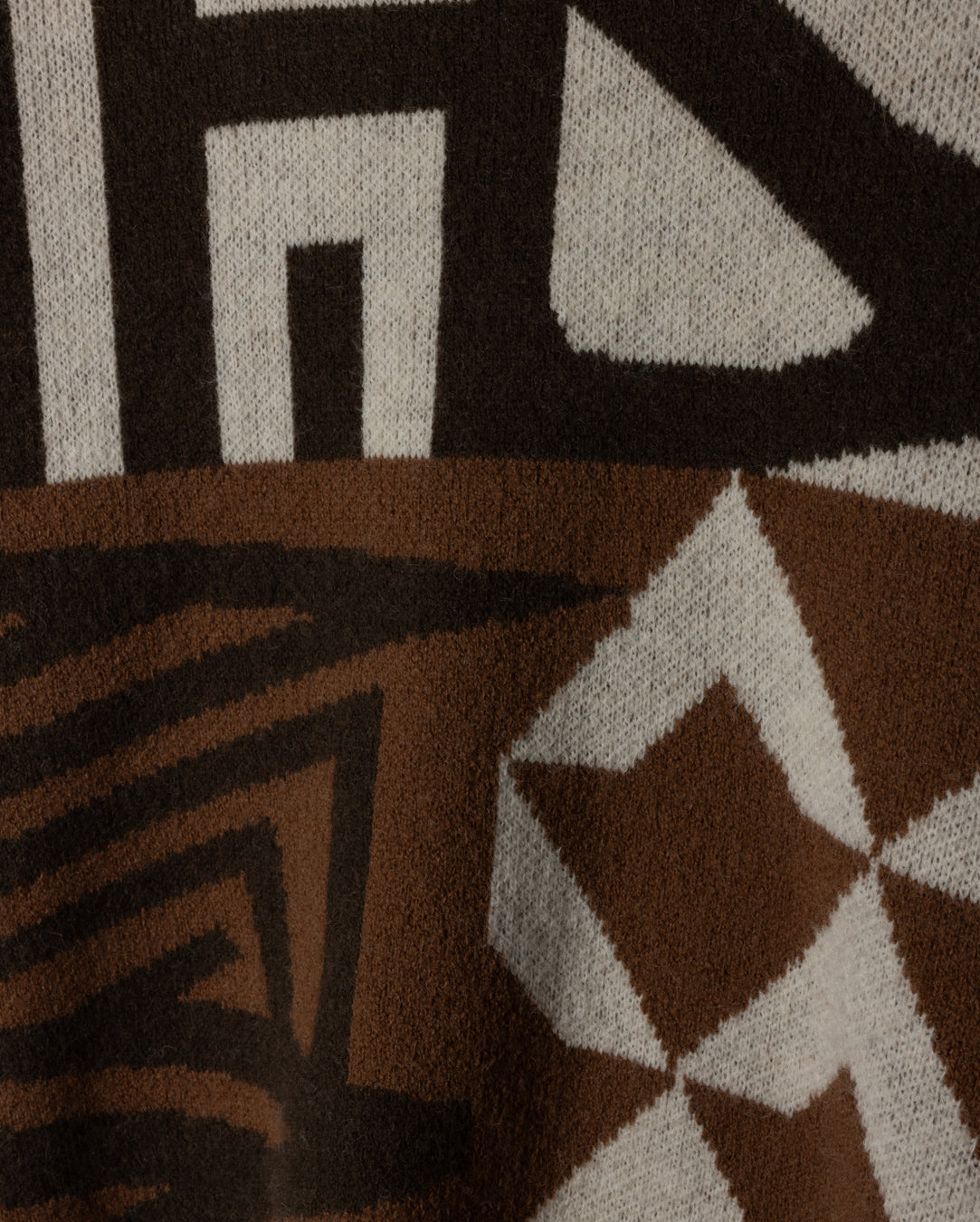 Knit Absrtact Top W-22899