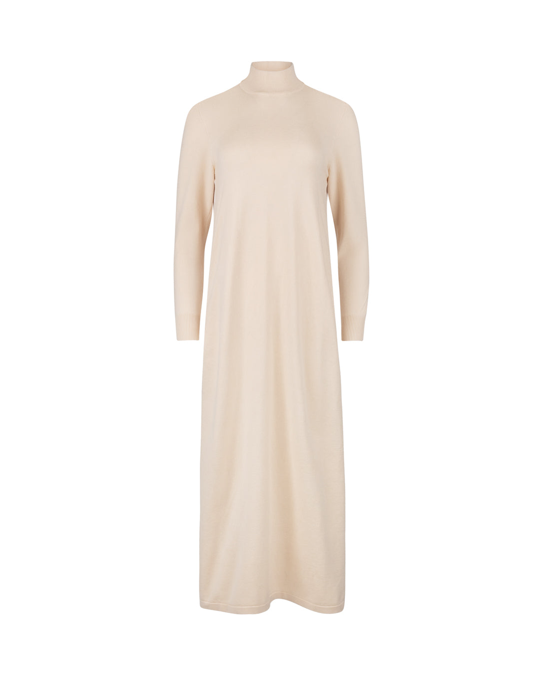 Knit And Silk Back Dress