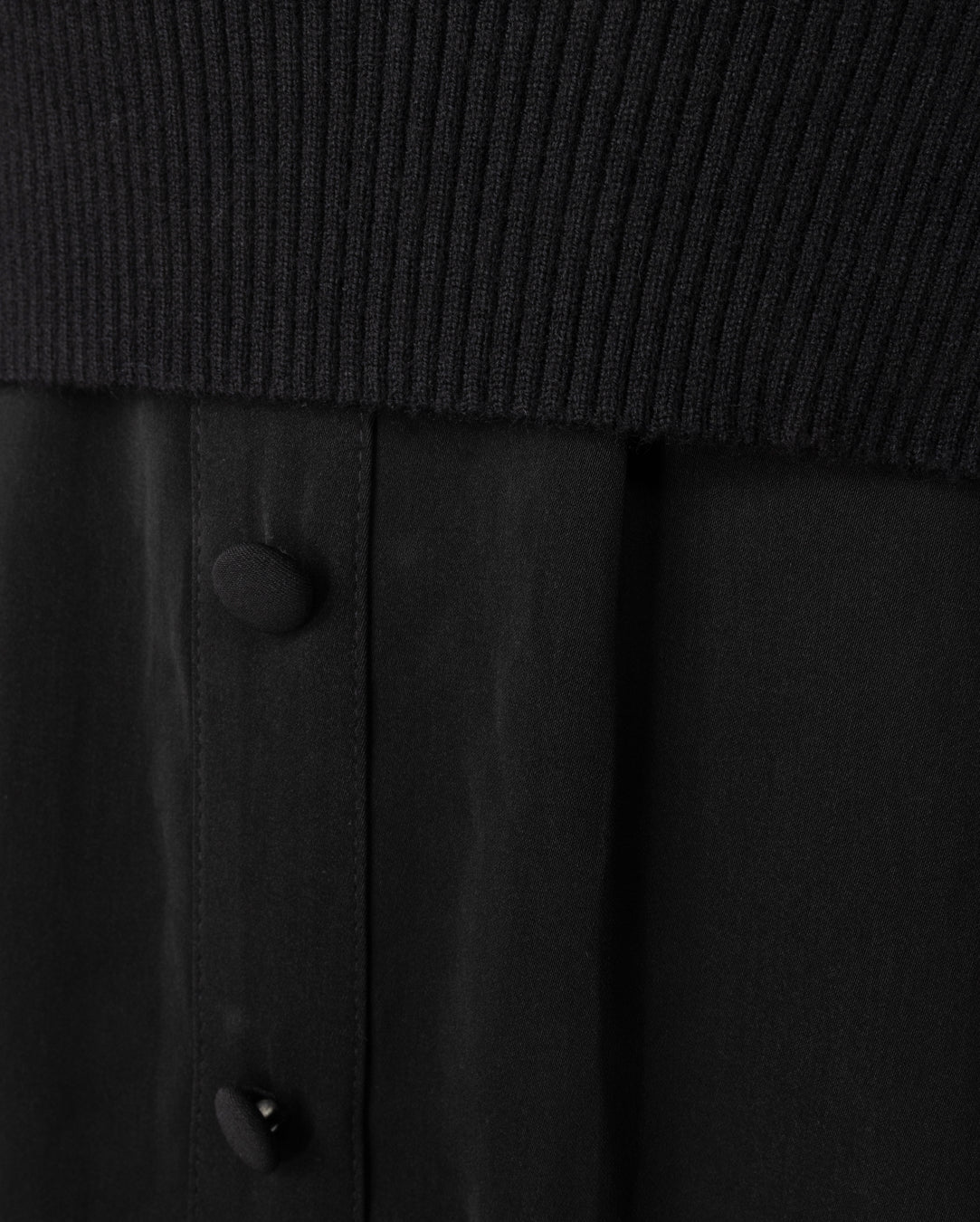 Knit and Fabric Dress