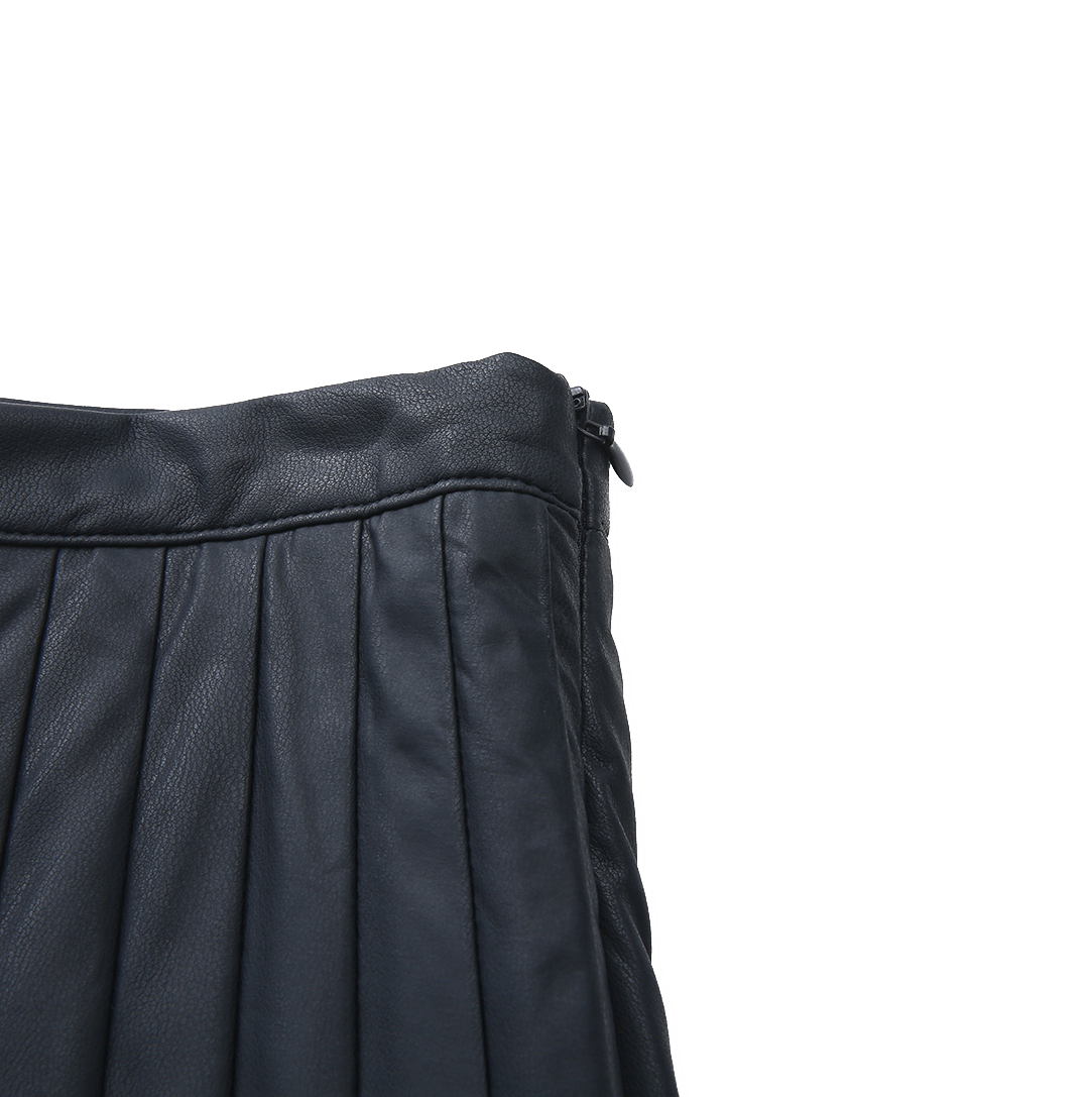 Arosa Thin Pleated Midi Skirt