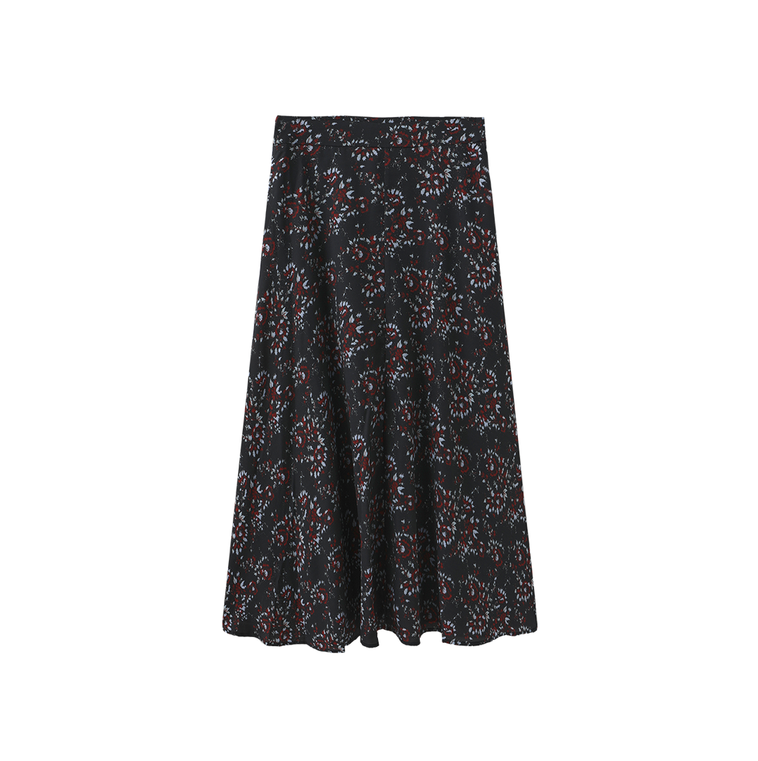 Printed Circle Skirt