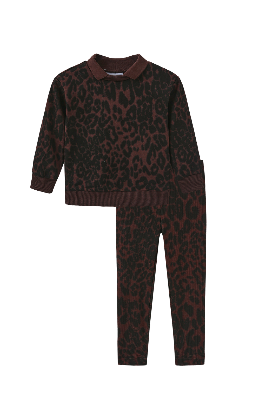 Brent Print Sweatshirt Set