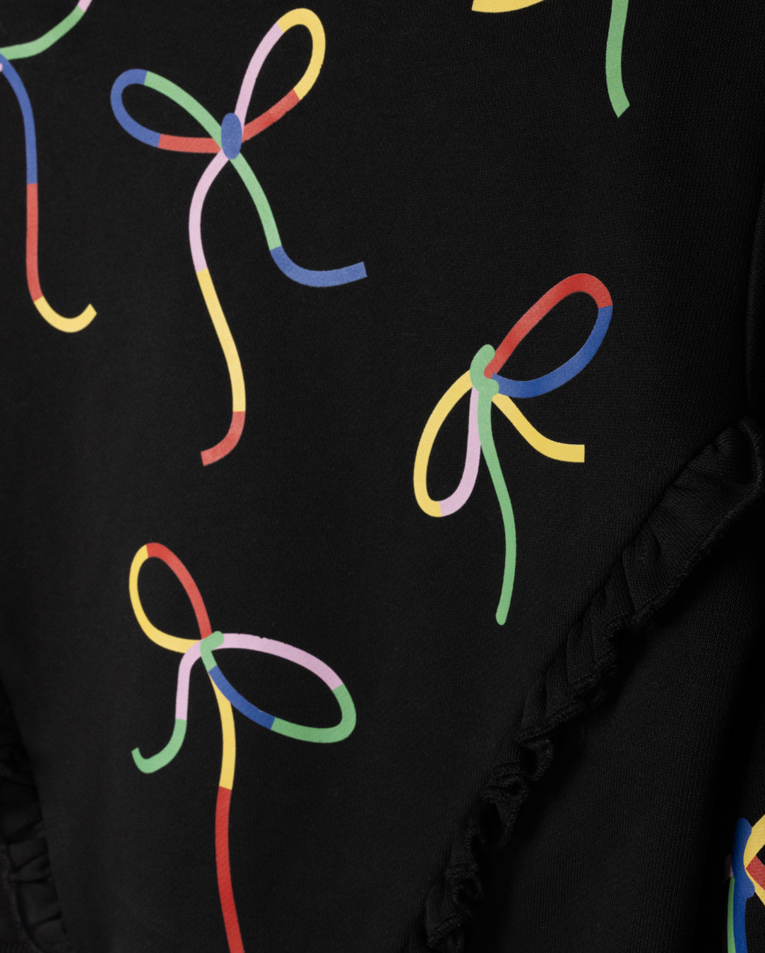 Colorful Bow Sweatshirt