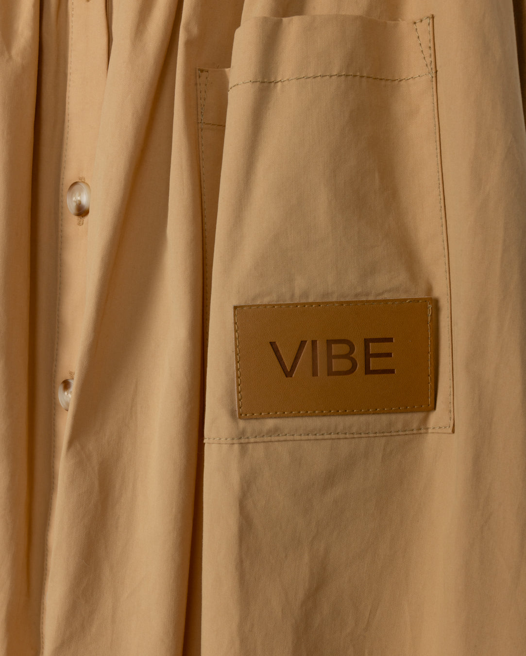 Cargo Pocket Button Down Midi Skirt