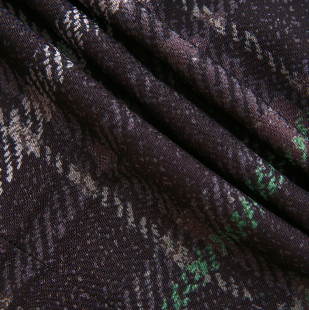 Plaid Printed Pleated Skirt