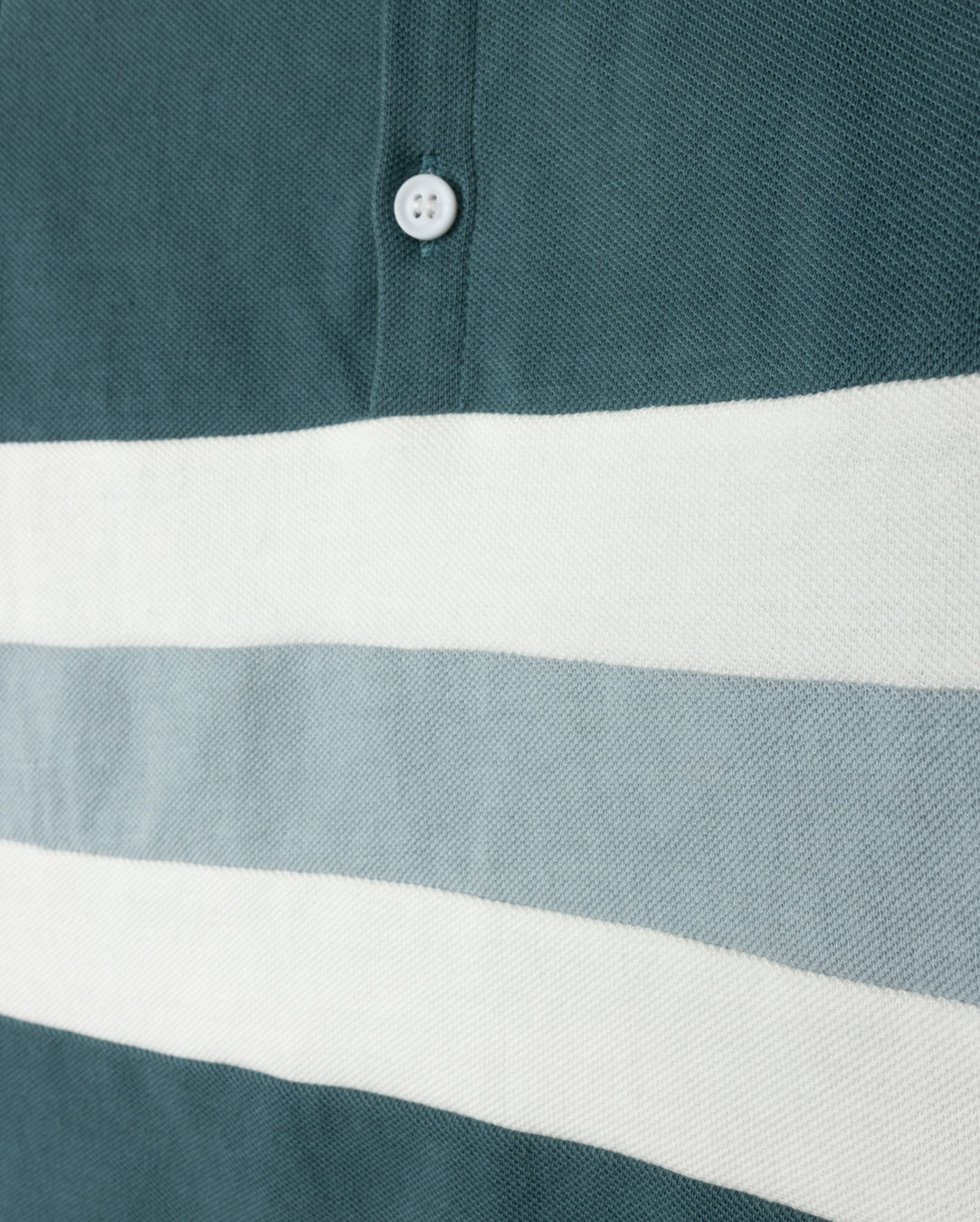 Pique Stripe LS Polo
