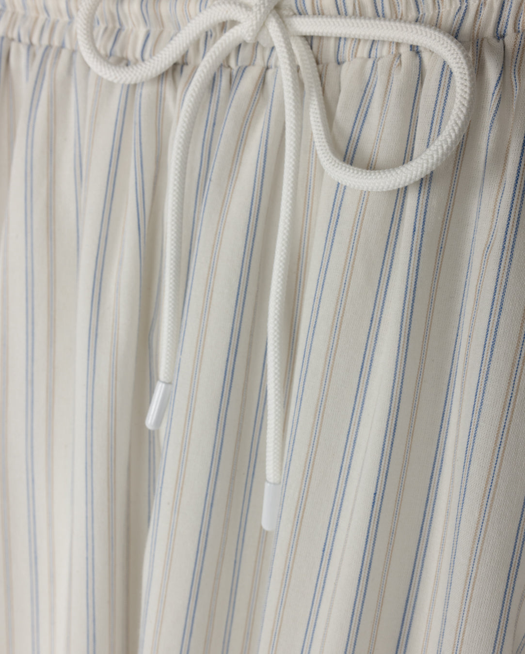 Key Striped Midi Skirt