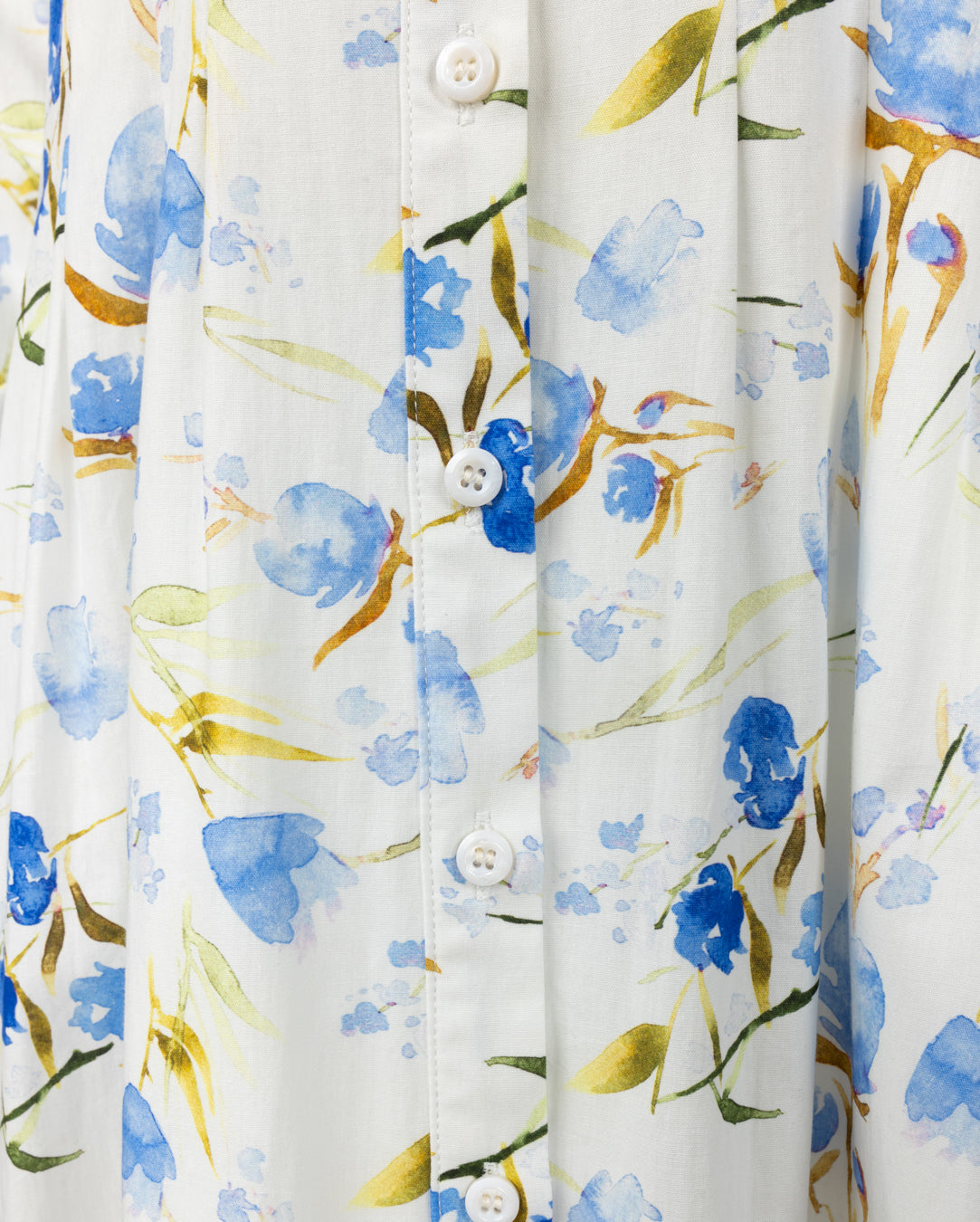 Poplin Pleated Wasit Dress